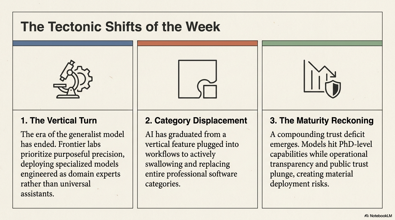 The Tectonic Shifts of the Week