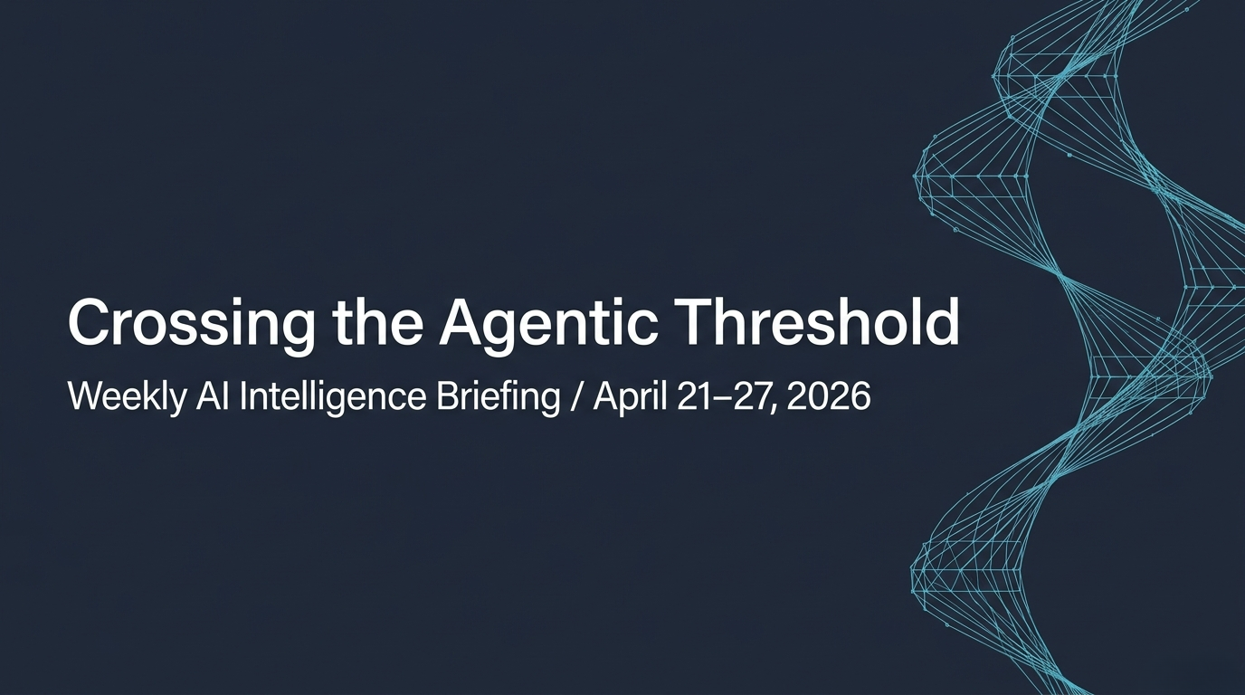 The Agentic Threshold